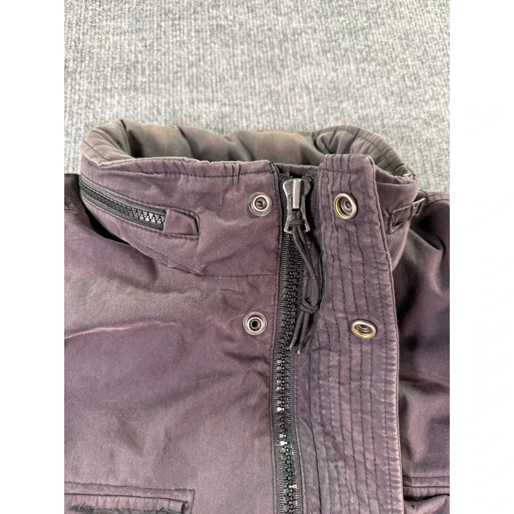 Abercrombie & Fitch Field Jacket‎ Mens XL Faded Black Tactical Military Utility